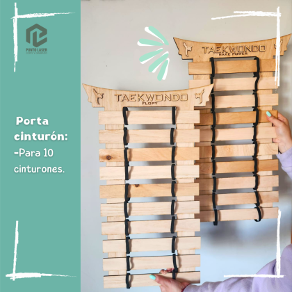 Porta Cinturón Artes Marciales