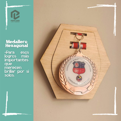 Medallero Hexagonal