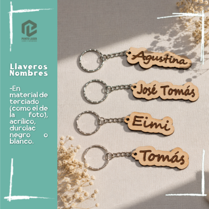 Llaveros Nombre